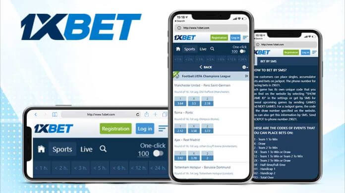 1xbet'teki mobil bahisler ve avantajları