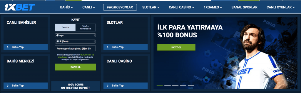 Umman'da 1xBet Kaydı live