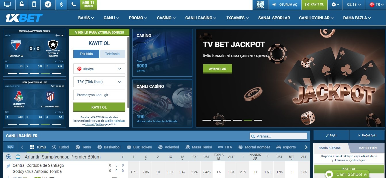 1xBet Promosyon Kodu Libya bet
