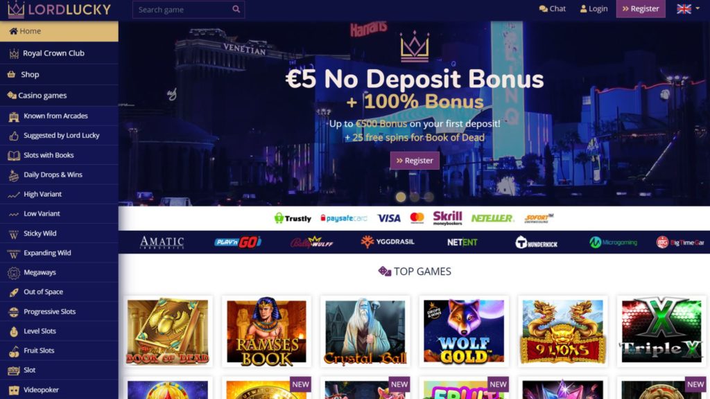 Lord Casino, mobil oyuncuları da unutmamıştır.